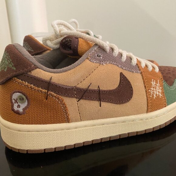 Nike Air Jordan 1 Retro OG x Zion Williamson Low “Voodoo" Size 7 - Picture 8 of 10